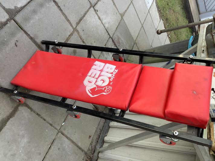 Montörsvagn ställbar