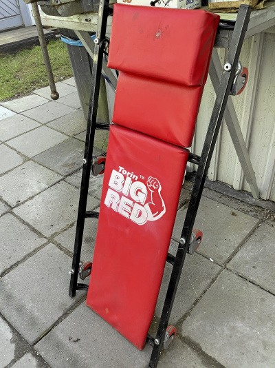 Montörsvagn ställbar