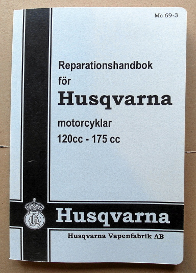 Verkstadshandbok Husqvarna 120 cc - 175 cc