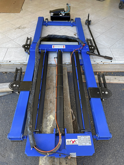 Hawk billyft 2500 kg saxlyft