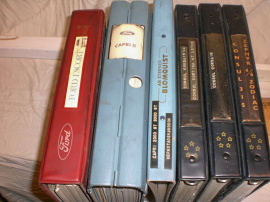 Ford verkstadslitteratur