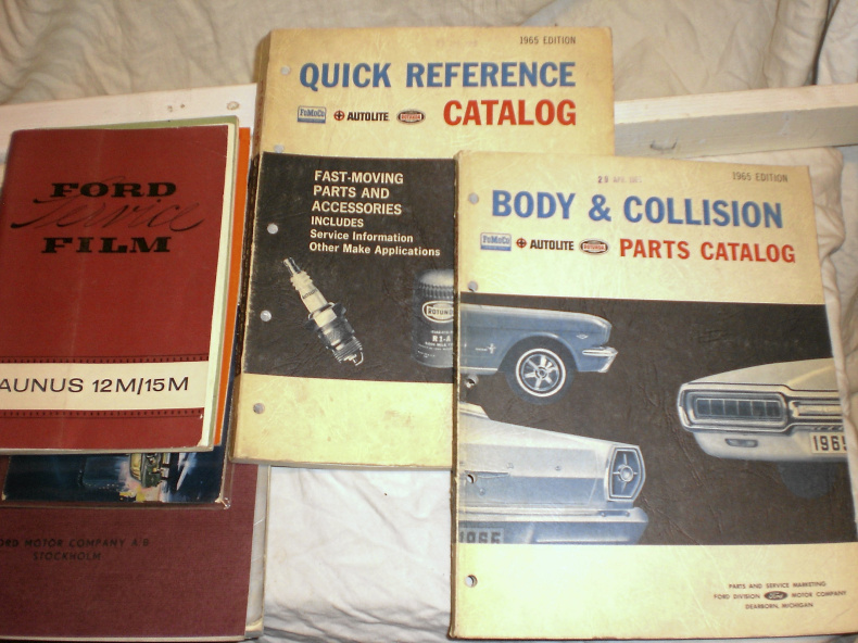 Ford verkstadslitteratur