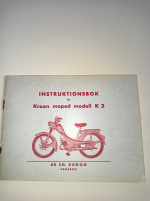 Instruktionsbok Kroon moped K2