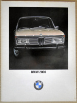 Broschyr BMW 2000 1968