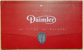 Broschyr Daimler 2,5 litre V8 Saloon 1962