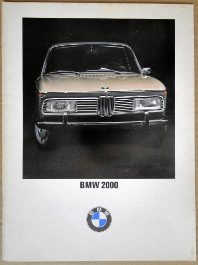 Broschyr BMW 2000 1968