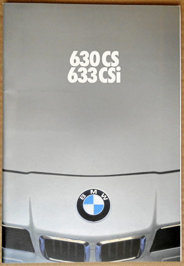 Broschyr BMW 6-serien 1976/1977