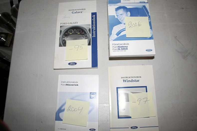 NYA FORD INSTRUKTIONS BÖCKER