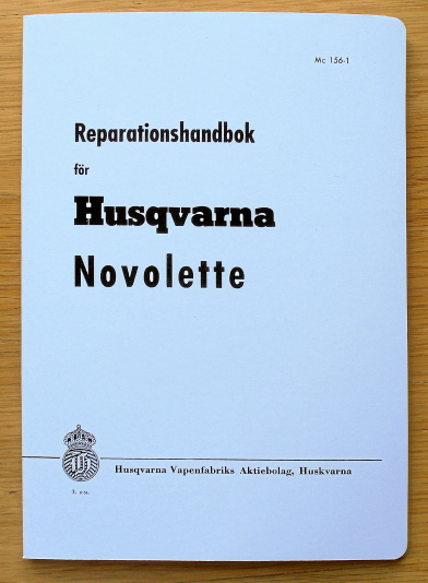 Verkstadshandbok Husqvarna Novolette 1954-1956