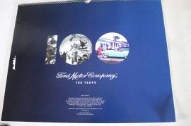 FORD MOTOR COMPANY JUBILEUMS KALENDER