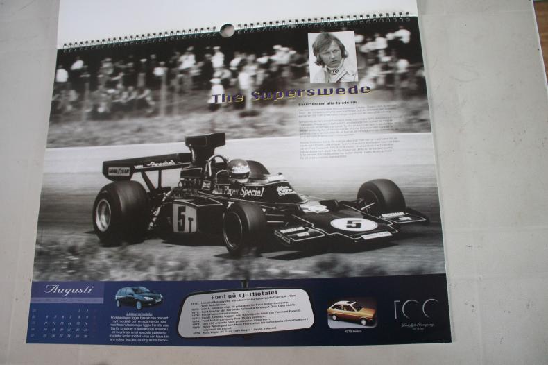 FORD MOTOR COMPANY JUBILEUMS KALENDER
