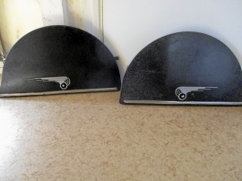CHRYSLER DESOTO AIRFLOW fender skirts 1934 - 1936