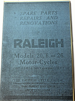 RALEIGH - litteratur (MC)