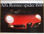 Broschyr Alfa Romeo Spider 1600
