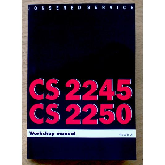 Verkstadshandbok Jonsered motorsågar CS2245 CS2250