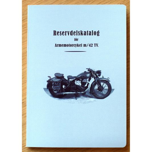 Reservdelskatalog till Monark Albin M/42 TV