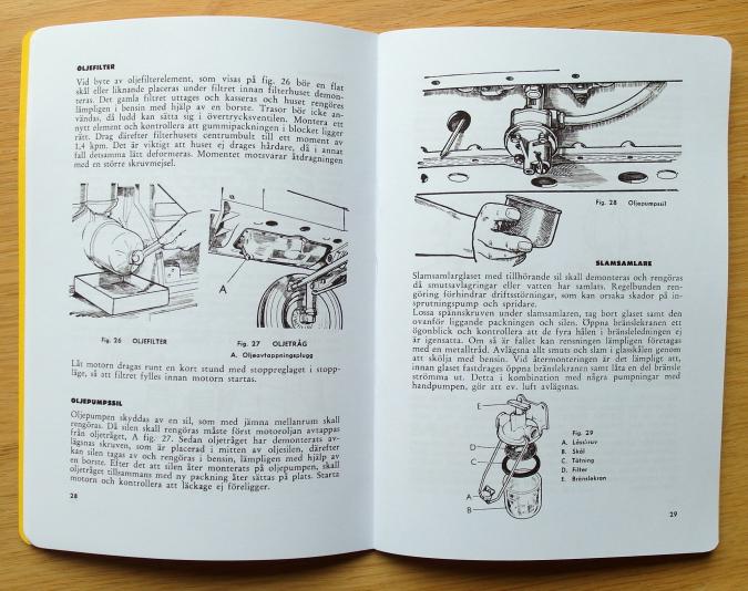 Instruktionsbok David Brown 880 och 990