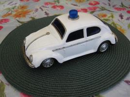 Batteridriven VW Bagge i plåt.