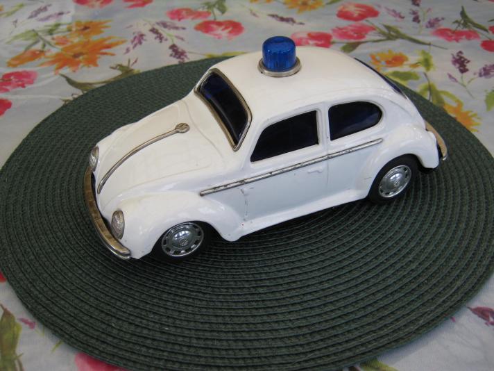 Batteridriven VW Bagge i plåt.