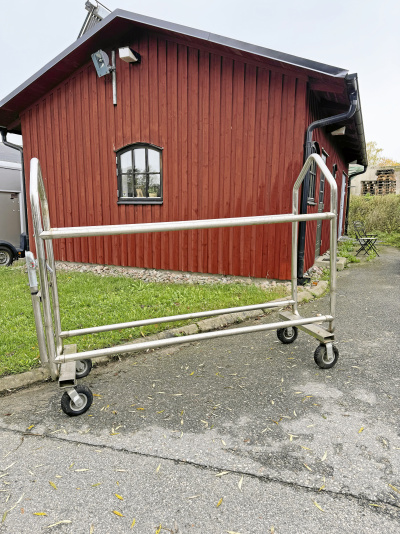 Däckvagn rostfritt