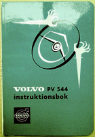 Volvo PV 544 E 1964  instruktionsbok