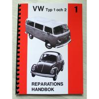 Verkstadshandbok VW Typ 1 & 2 1961-1975