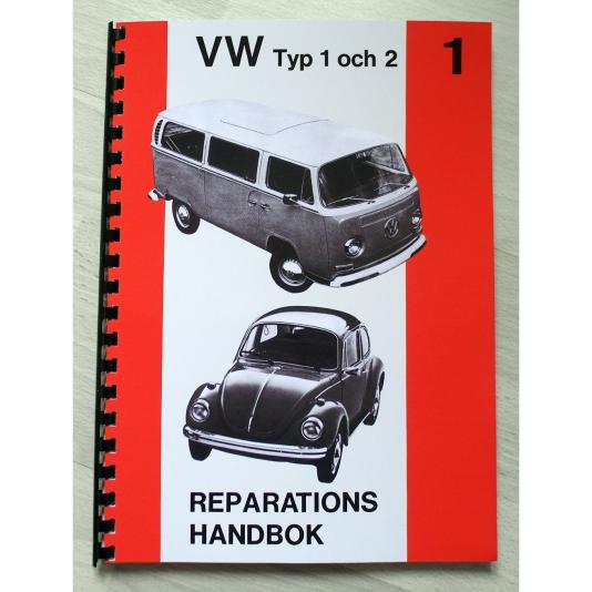 Verkstadshandbok VW Typ 1 & 2 1961-1975
