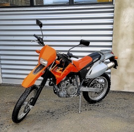 KTM 640 LC4 -98 besiktigad