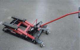 Domkraft för motorcyklar