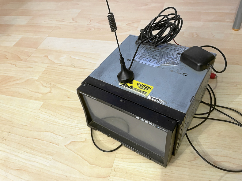 Car audio receiver dvd