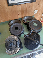 Bromstrummor till Mercedes 220s och 190 SL