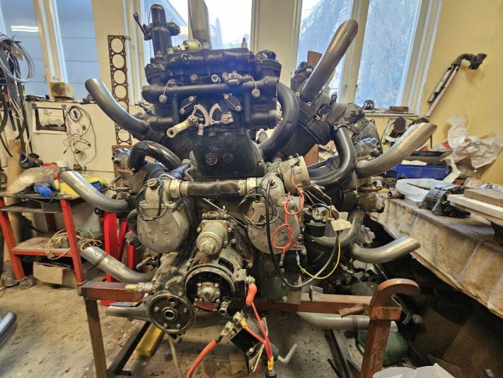 Flygmotor ASH-62, 9-cylindrig 1820 stjärnmotor, 30