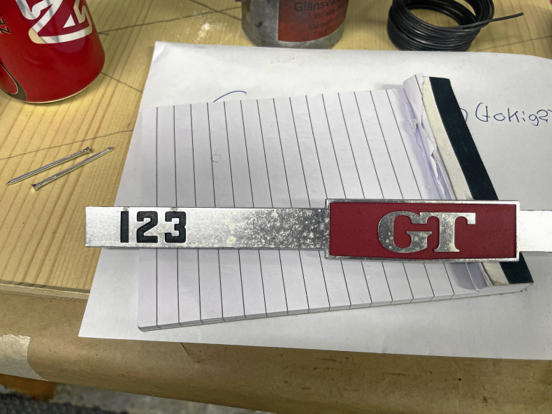 Original emblem Amazon 123GT