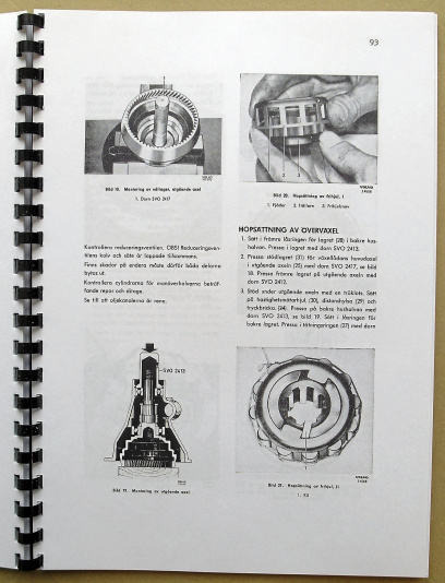 Verkstadshandbok Volvo Amazon 1961-1970