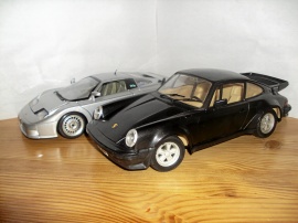 1:18 Bugatti 110 G3110 och Porsche 911 Turbo