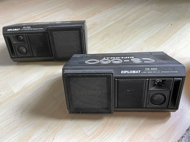 Bilhögtalare Diplomat CS-660