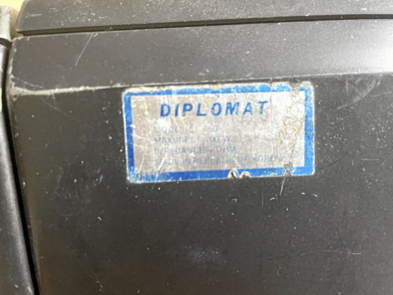 Bilhögtalare Diplomat CS-660