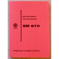 Instruktionsbok Volvo BM SM 870
