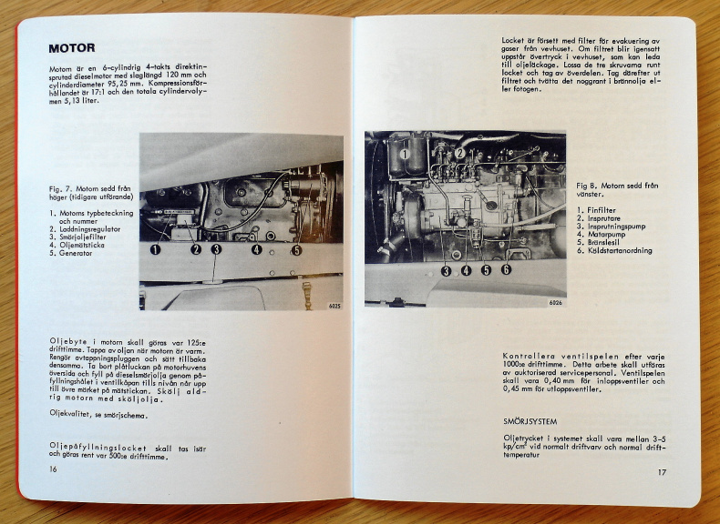 Instruktionsbok Volvo BM SM 870