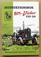 Instruktionsbok Volvo BM 230 Viktor
