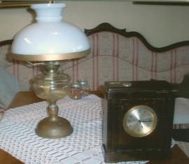 Fotogenlampa, sparbössa