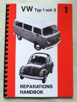 Verkstadshandbok VW Typ 1 &amp; 2 1961-1975