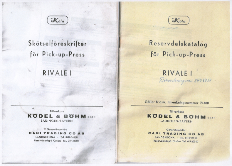 Löspress Rivale Pickup press