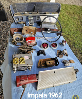 Impala 1962 Reservdelar