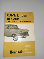 Handbok Opel Rekord 1962