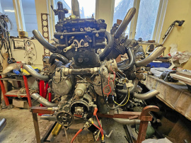 Flygmotor ASH-62, 9-cylindrig 1820 stjärnmotor
