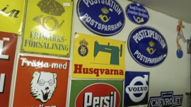 Emaljskyltar