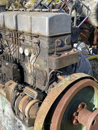 ELLWE 4 CYL DIESELMOTOR