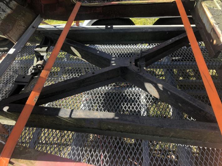 Volvo Duett chassie/ram med 140 axlar