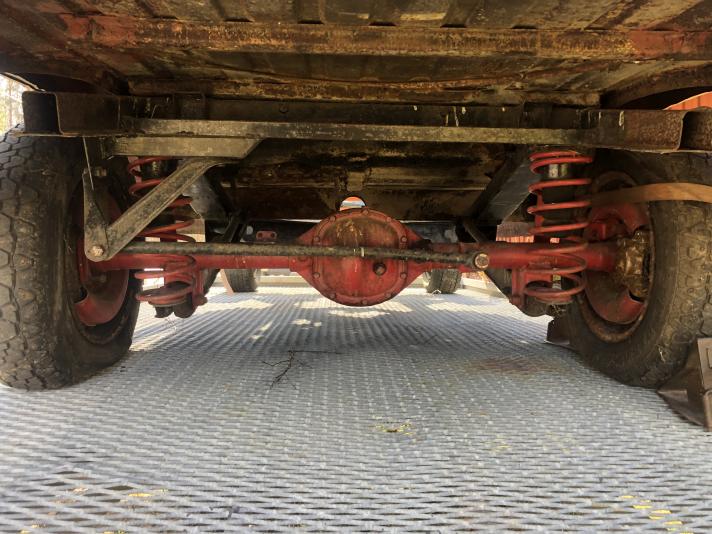 Volvo Duett chassie/ram med 140 axlar